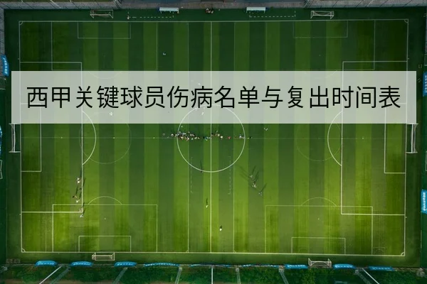 西甲关键球员伤病名单与复出时间表